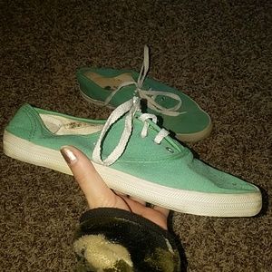 Mint Green Tennis Shoes